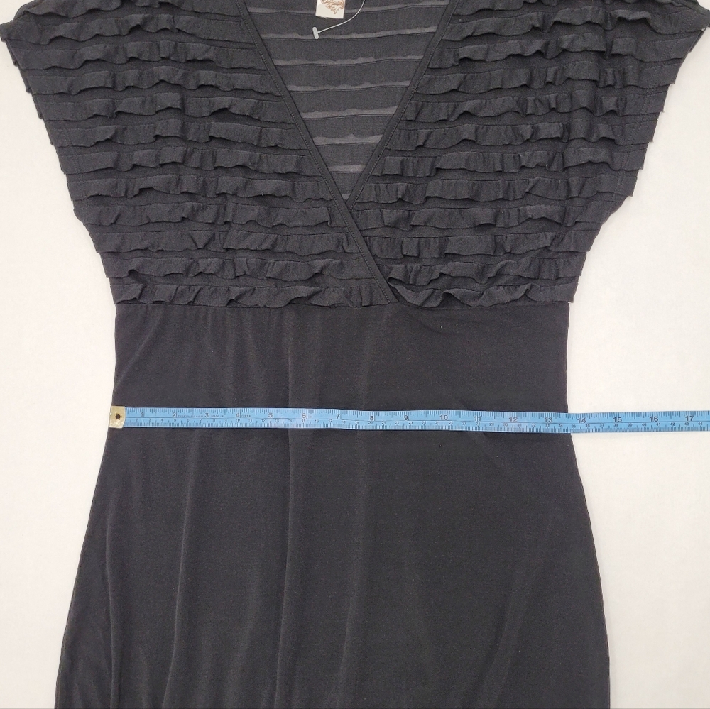 L8teR Ruffle Cap Sleeve Tunic Top - Picture 5 of 10